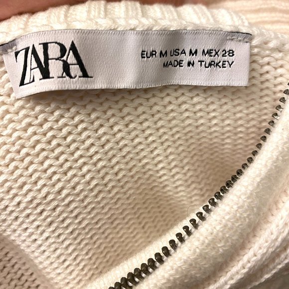 Zara Oversized Stripe Knit Sweater knitwear - Picture 10 of 16